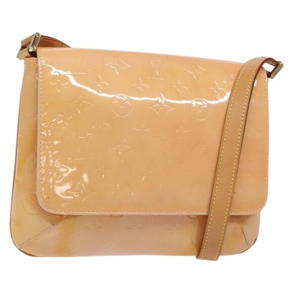 LOUIS VUITTON Vernis Thompson Street Bag Marshmallow Pink LV Auth - Picture 1 of 16
